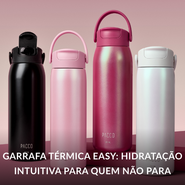 Conheça a garrafa que simplifica o seu movimento