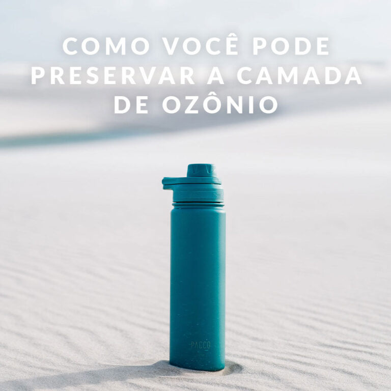 Como você pode preservar a camada de ozônio