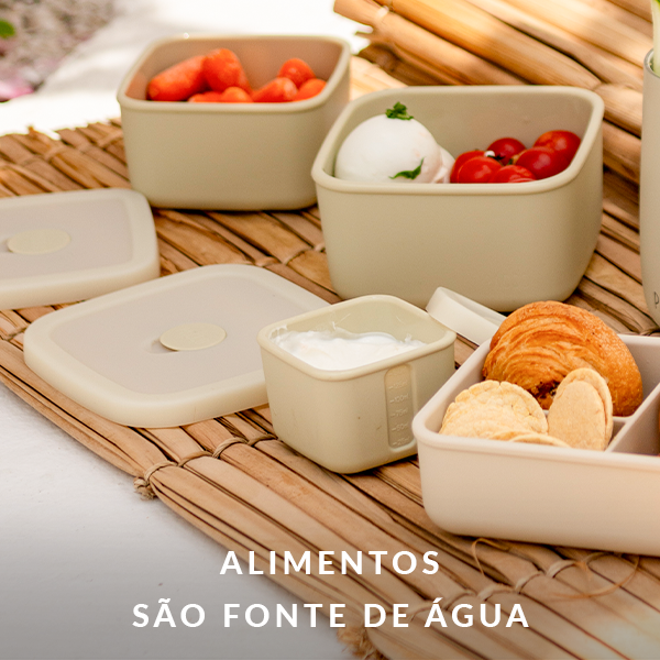O que colocar no prato para se manter hidratado